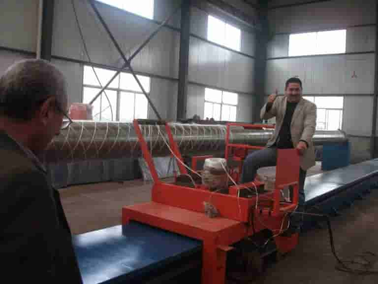 Operation Training of the GRP&FRP Winding Pipe Production Line