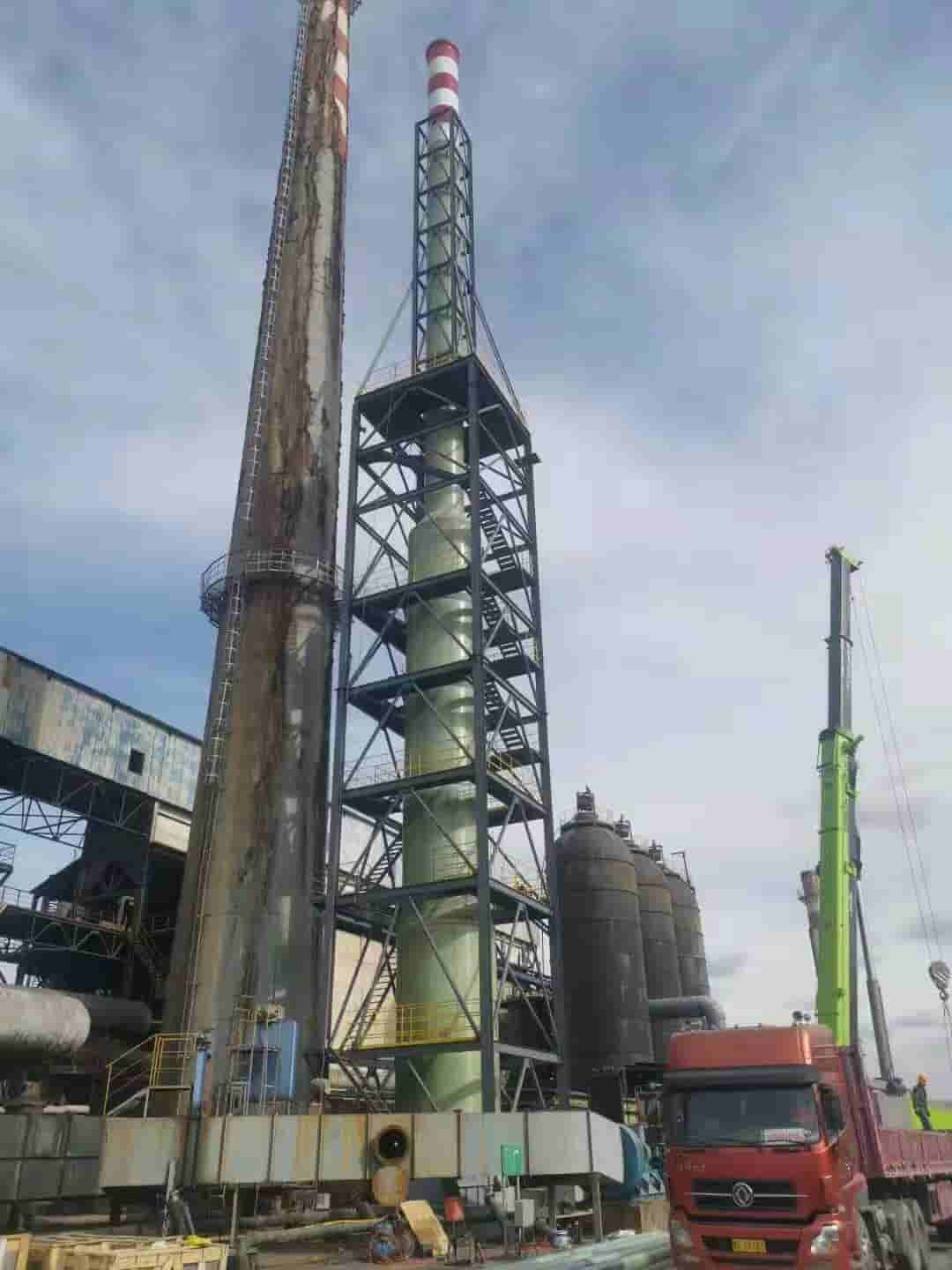 Sulfur removal tower and Dust Catcher 03