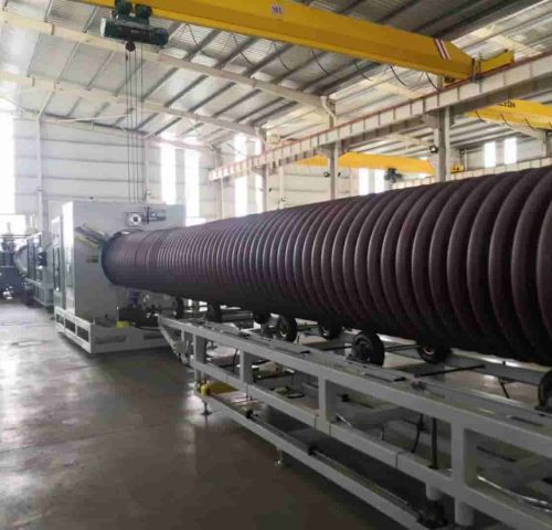 One-stop Turnkey High Speed Water Cooling Large Plastic Corrugated Pipe Line